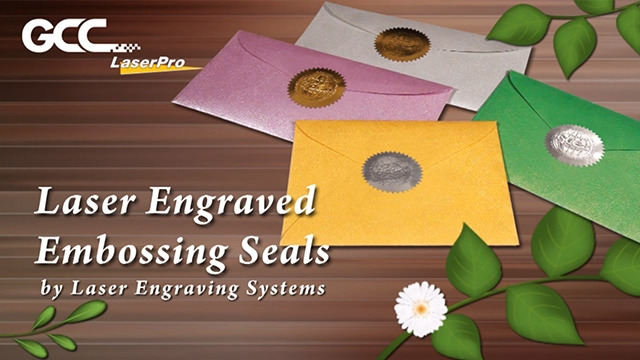 Embossing Seal with Laser Engraving