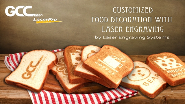 GCC LaserPro - Decoración de alimentos personalizada con grabado láser